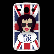Coque Samsung Galaxy Core Miss UK Brune