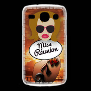 Coque Samsung Galaxy Core Miss Réunion Rousse