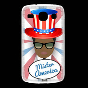 Coque Samsung Galaxy Core Mister América Black