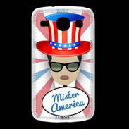 Coque Samsung Galaxy Core Mister América Brun