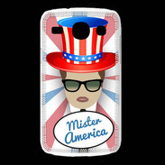 Coque Samsung Galaxy Core Mister América Chatain