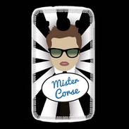 Coque Samsung Galaxy Core Mister Corse Chatain