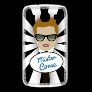 Coque Samsung Galaxy Core Mister Corse Roux