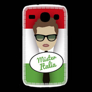 Coque Samsung Galaxy Core Mister Italie Chatain