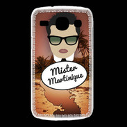 Coque Samsung Galaxy Core Mister Martinique Brun