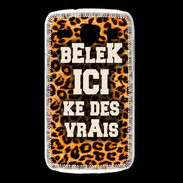 Coque Samsung Galaxy Core Belek Ici Léopard