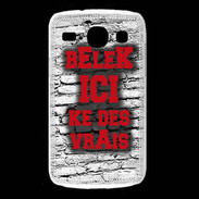 Coque Samsung Galaxy Core Belek Ici Rouge