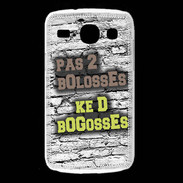 Coque Samsung Galaxy Core Pas 2 bolosses sur fond en brique