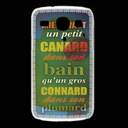 Coque Samsung Galaxy Core Canard Bain ZG