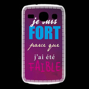 Coque Samsung Galaxy Core Fort et faible ZG