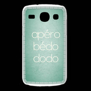 Coque Samsung Galaxy Core Apéro bédo dodo Vert ZG