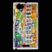 Coque Sony Xperia L Hippie Imagine