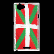 Coque Sony Xperia L Pays basque grunge