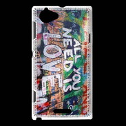 Coque Sony Xperia L All you need is love 5