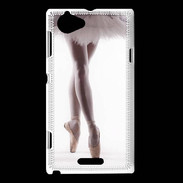 Coque Sony Xperia L Ballet chausson danse classique
