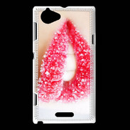Coque Sony Xperia L Bouche sucrée