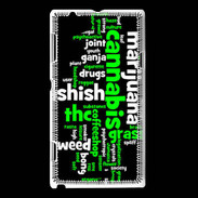 Coque Sony Xperia L Cannabis Tag