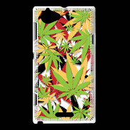 Coque Sony Xperia L Cannabis 3 couleurs