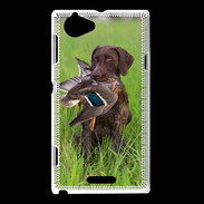 Coque Sony Xperia L Chien de chasse 100