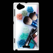 Coque Sony Xperia L Maquillage pour les yeux