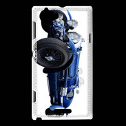 Coque Sony Xperia L Bugatti bleu type 33