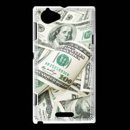 Coque Sony Xperia L Fond dollars 10