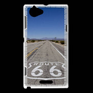 Coque Sony Xperia L Route 66 