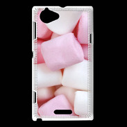 Coque Sony Xperia L Bonbons chamallos