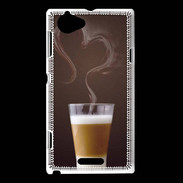 Coque Sony Xperia L Amour du Café