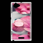 Coque Sony Xperia L Fleurs Zen