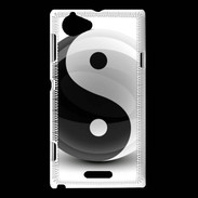 Coque Sony Xperia L Yin et Yang