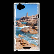 Coque Sony Xperia L Bord de mer en Bretagne