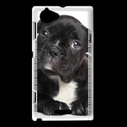 Coque Sony Xperia L Bulldog français 2