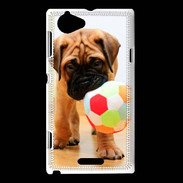 Coque Sony Xperia L Bull mastiff chiot
