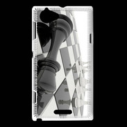 Coque Sony Xperia L Jeu d'échec 3D