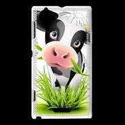 Coque Sony Xperia L Humour vache 10