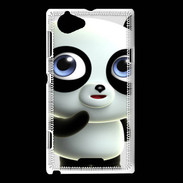 Coque Sony Xperia L Humour de Panda