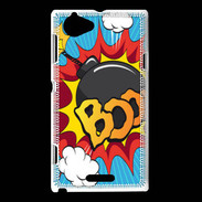 Coque Sony Xperia L Comics Boom