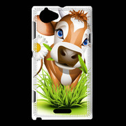 Coque Sony Xperia L Humour vache 5