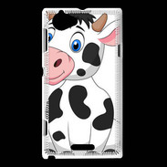 Coque Sony Xperia L Vache 2
