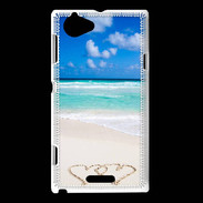 Coque Sony Xperia L Belle plage 5
