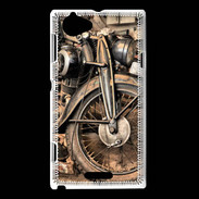 Coque Sony Xperia L Moto vintage