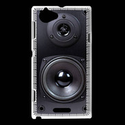 Coque Sony Xperia L Enceinte de musique 2