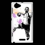 Coque Sony Xperia L Joueur de handball