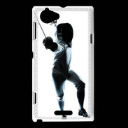 Coque Sony Xperia L J'aime l'escrime