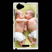 Coque Sony Xperia L Jumeaux 5