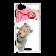 Coque Sony Xperia L Jumeaux mixte 3