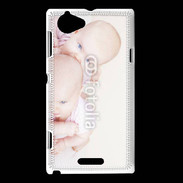 Coque Sony Xperia L Jumelles 6