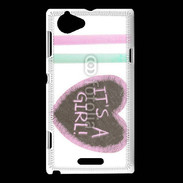 Coque Sony Xperia L It's a girl