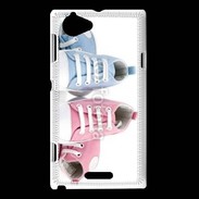 Coque Sony Xperia L Chaussures bébé 6